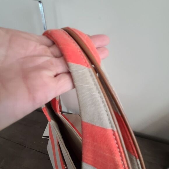 Kate Spade Large Stripe Bucket Tote with Nautical Stripes #WKRU1791 - Picture 8 of 10